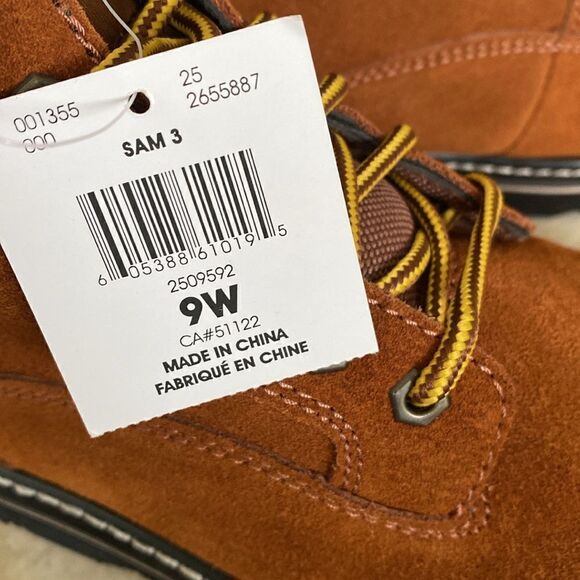 NWT Workload Sam Suede Leather Ankle Boots 9-Wide - Picture 8 of 11